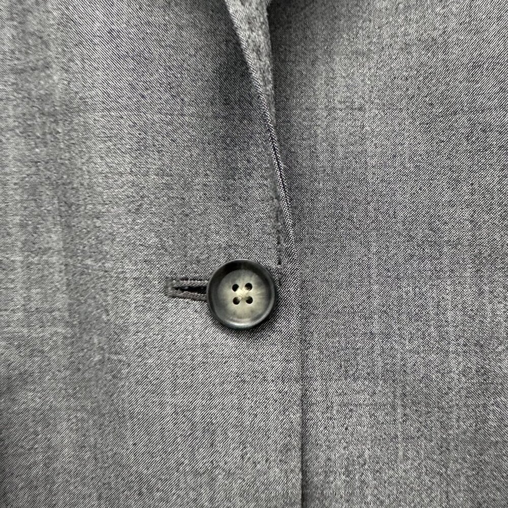 Banana Republic Gray Blazer Suit Jacket Size 12 - Picture 7 of 14